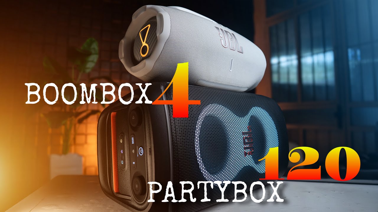 🌟BOOMBOX 4 VS PARTYBOX 120 - O MAIOR DILEMA DA JBL!!!!