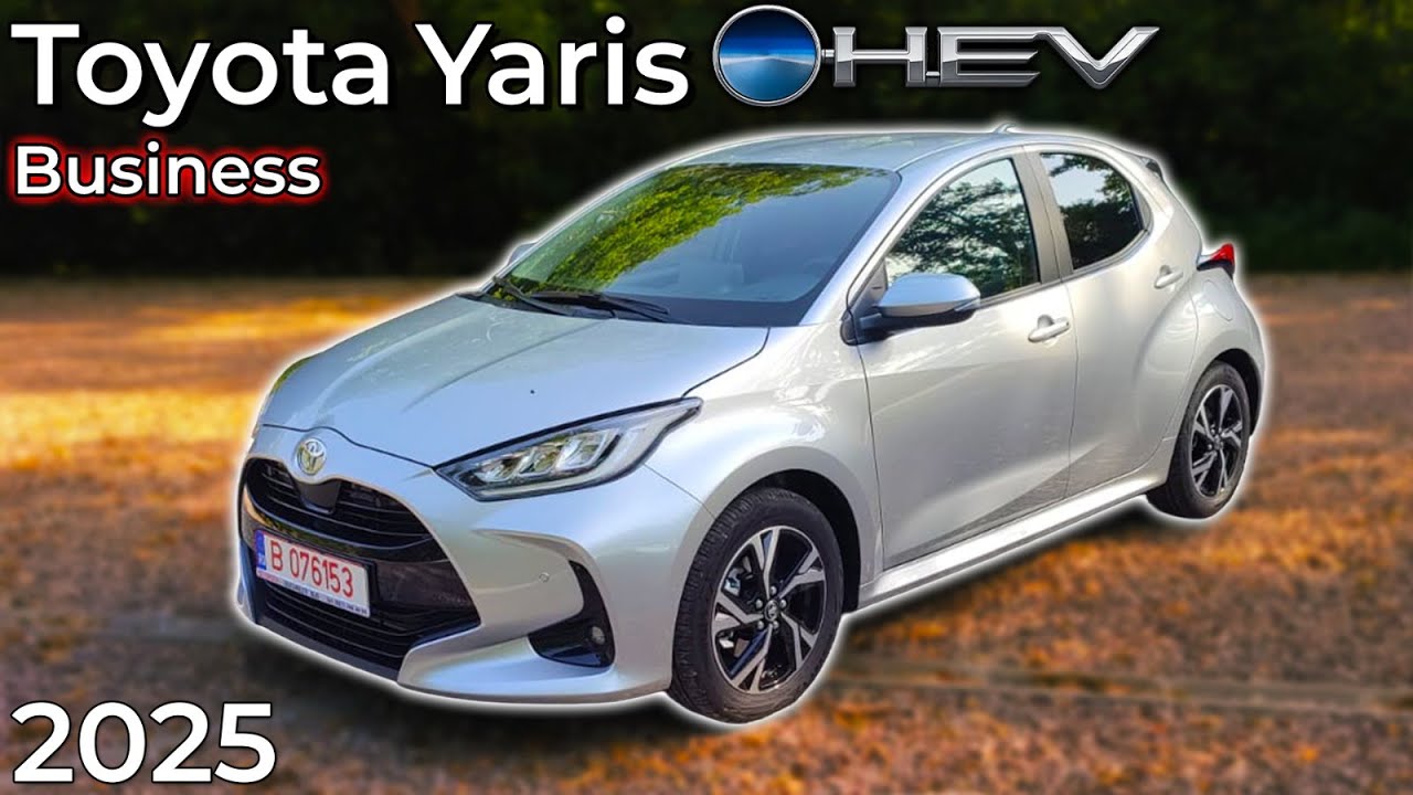 Toyota Yaris Business 1,5 Hybrid 2025 - mașina ideală pentru aceste vremuri!