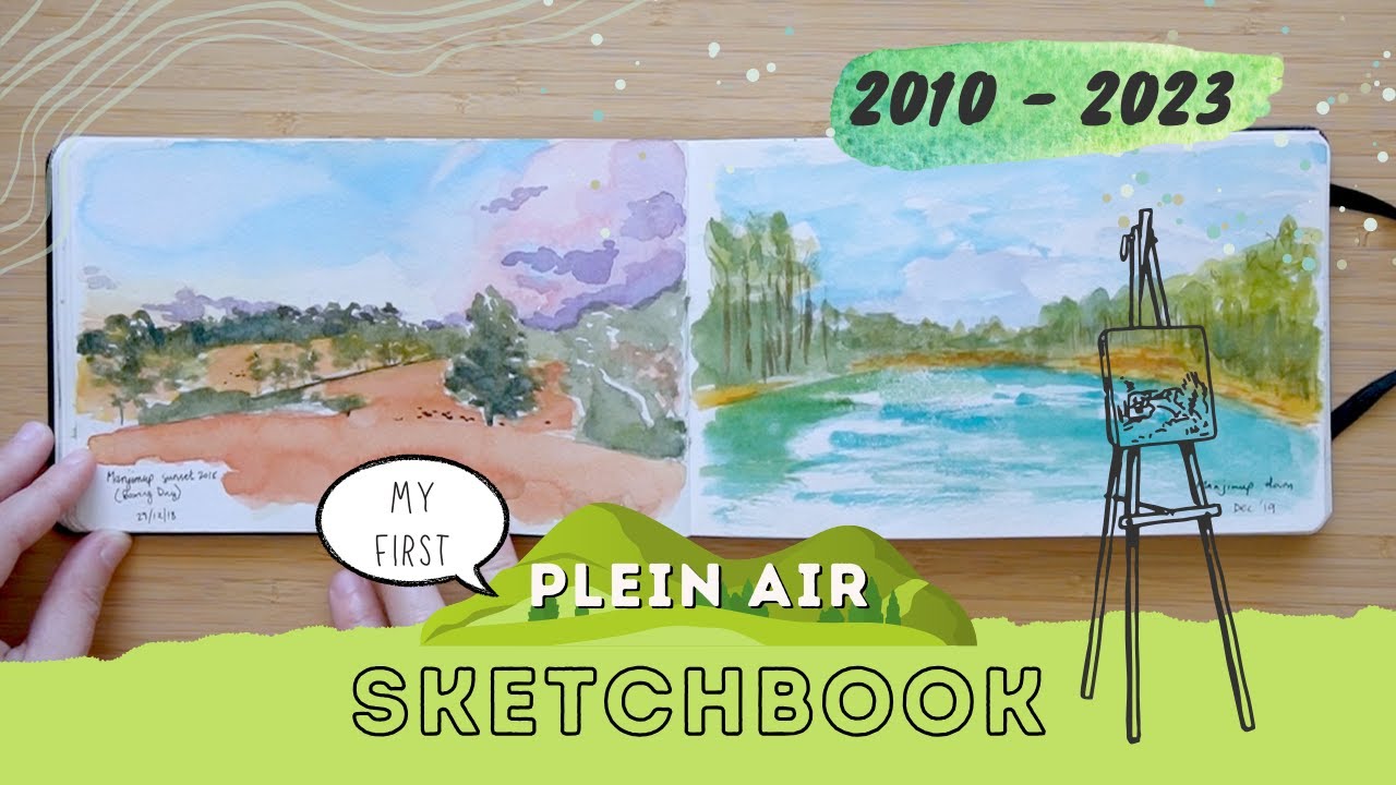 Plein air sketchbook tour