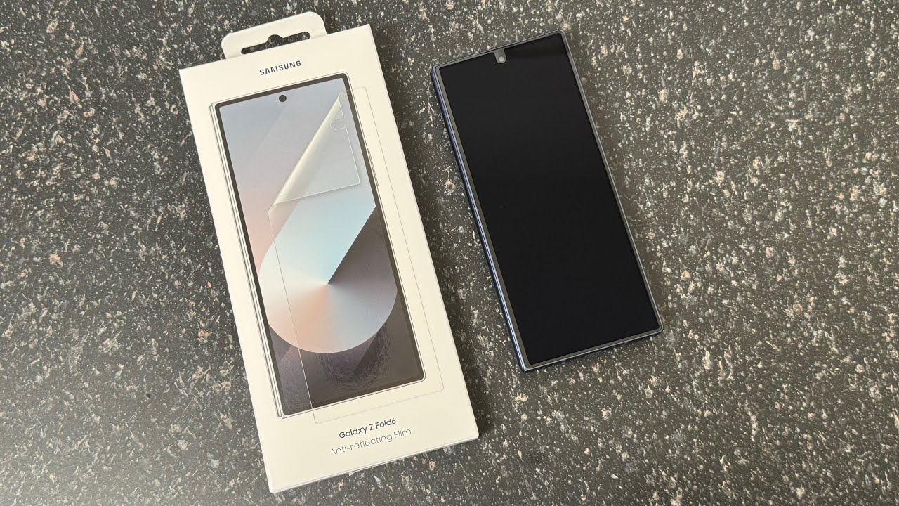 Антибликовое защитное стекло Samsung для Z Fold 6!