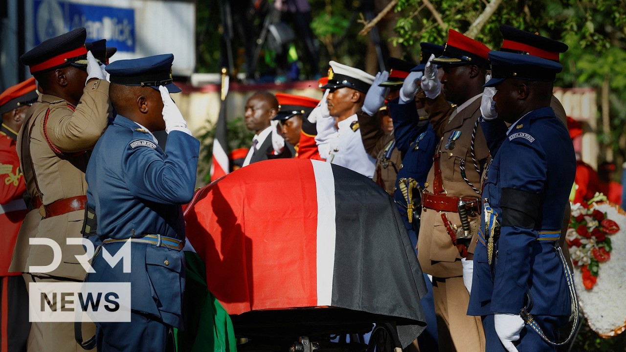 Kenya Honors Raila Odinga with Final Military Tribute in Bondo | DRM News | AQ1N