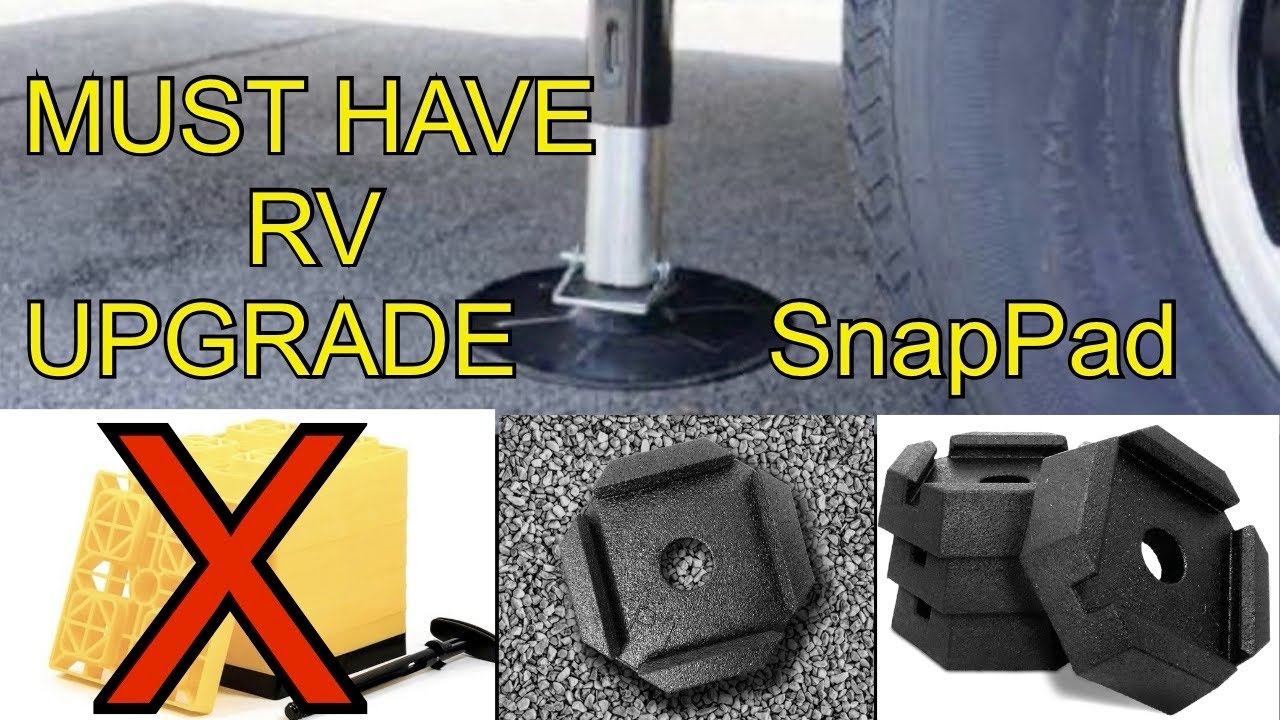 Unlock the Ultimate RV Upgrade: Snap Pads for Leveling, Stabilization, and Protection!