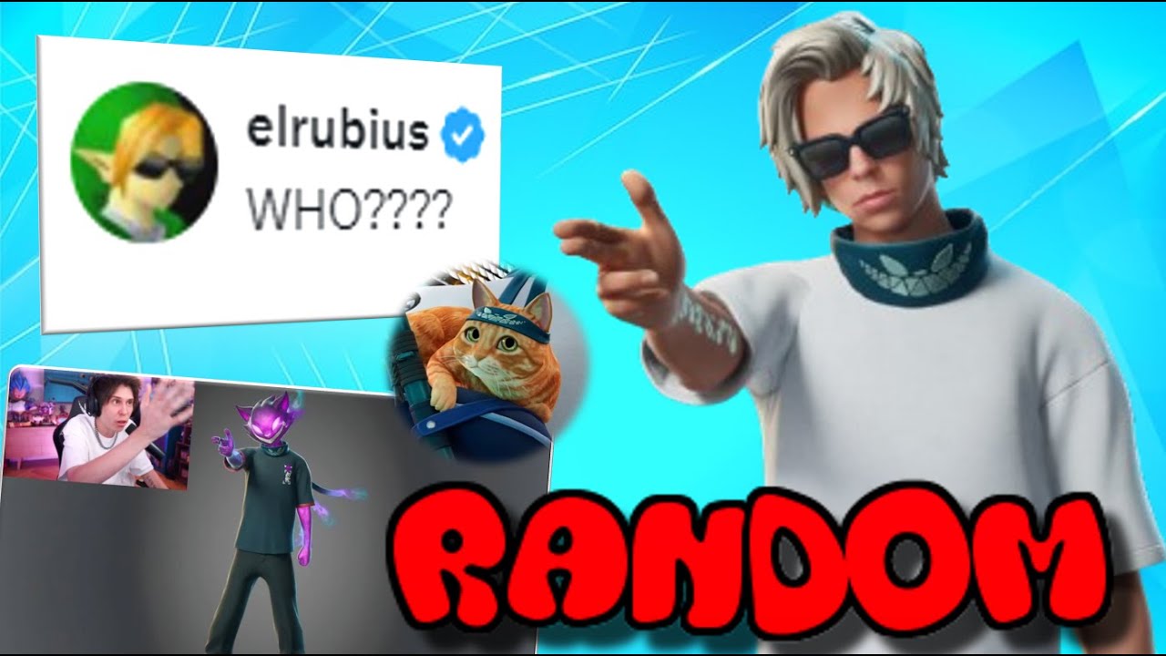 RUBIUS HIZO HISTORIA CON SU SKIN DE FORTNITE PERO LOS GRINGOS LO TACHARON DE RANDOM (OTRA VEZ)