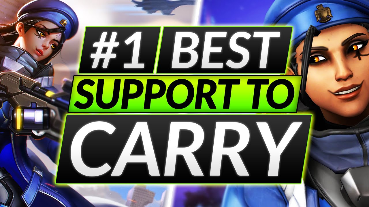 The ONLY WAY to HARD CARRY as SUPPORT - ANA Hero Tricks - Overwatch Guide