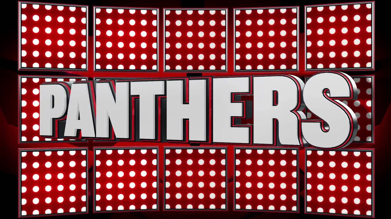 2012 Lets Go Panthers Animation