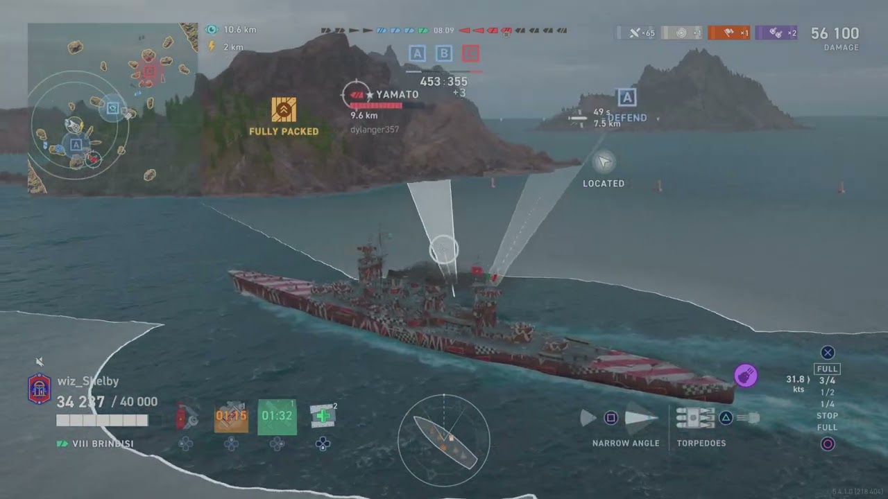 World of Warships: Legends_Brindisi xp record