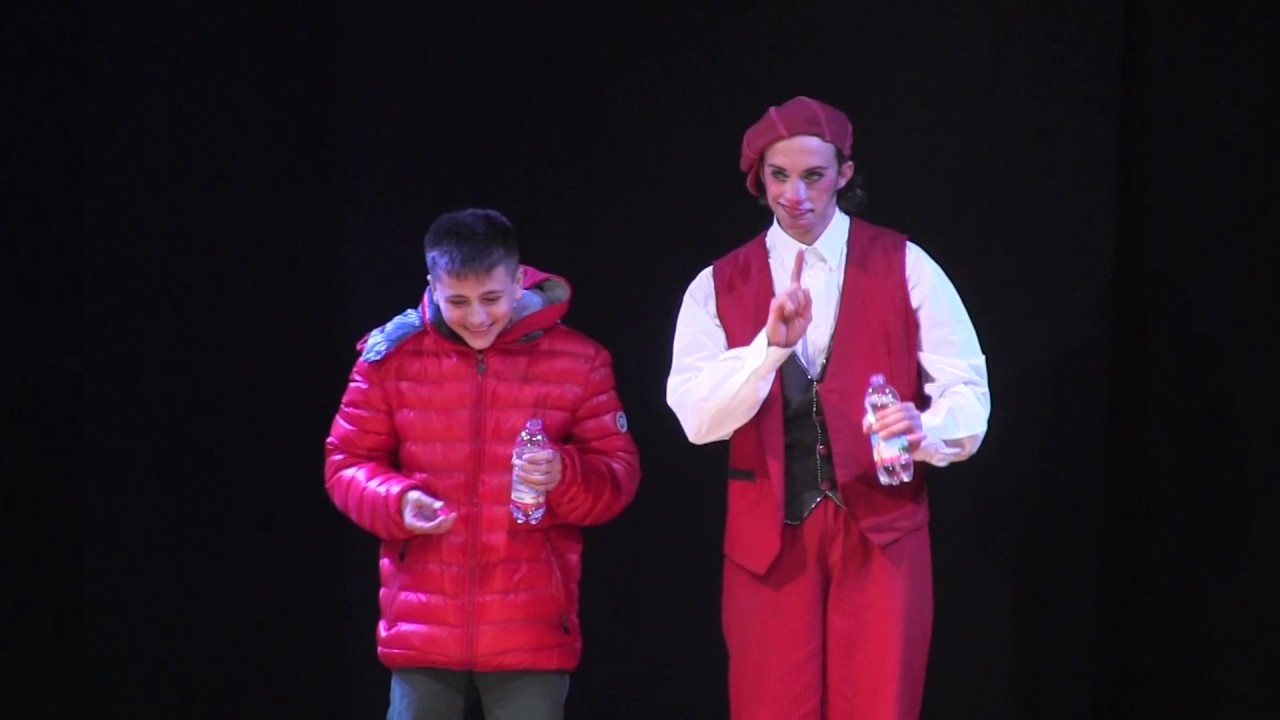 Il Clown Ridolini Gran Galà del Circo città di Crotone e il piccolo Pipita