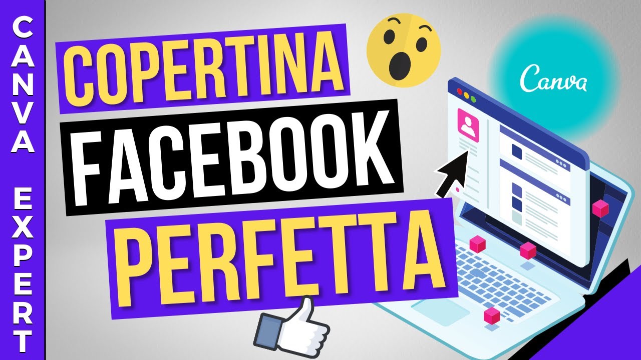 Come creare una COPERTINA FACEBOOK PERFETTA sia VIDEO che NORMALE! (Tutorial Canva Completo)