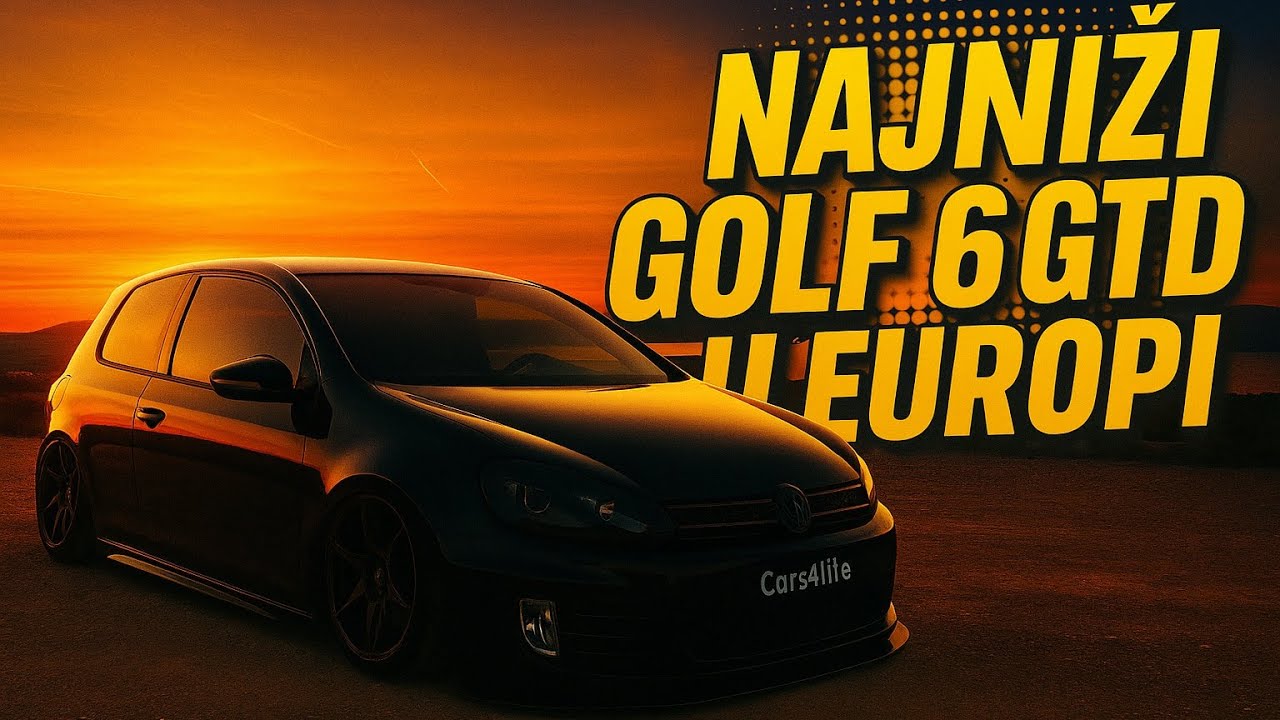 NAJNIŽI GOLF U EUROPI!! Golf 6 GTD @Cars4life_croatia