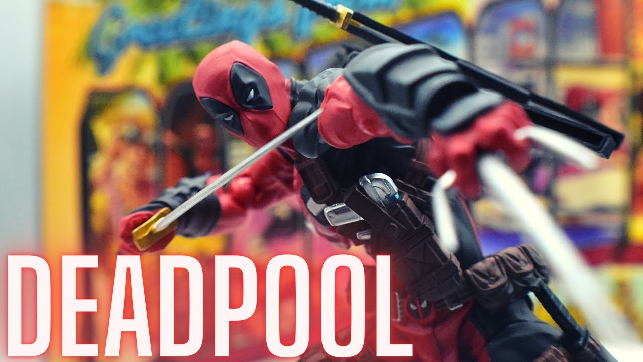 Deadpool Amazing Yamaguchi Revoltech Version 2.0 Figure Review