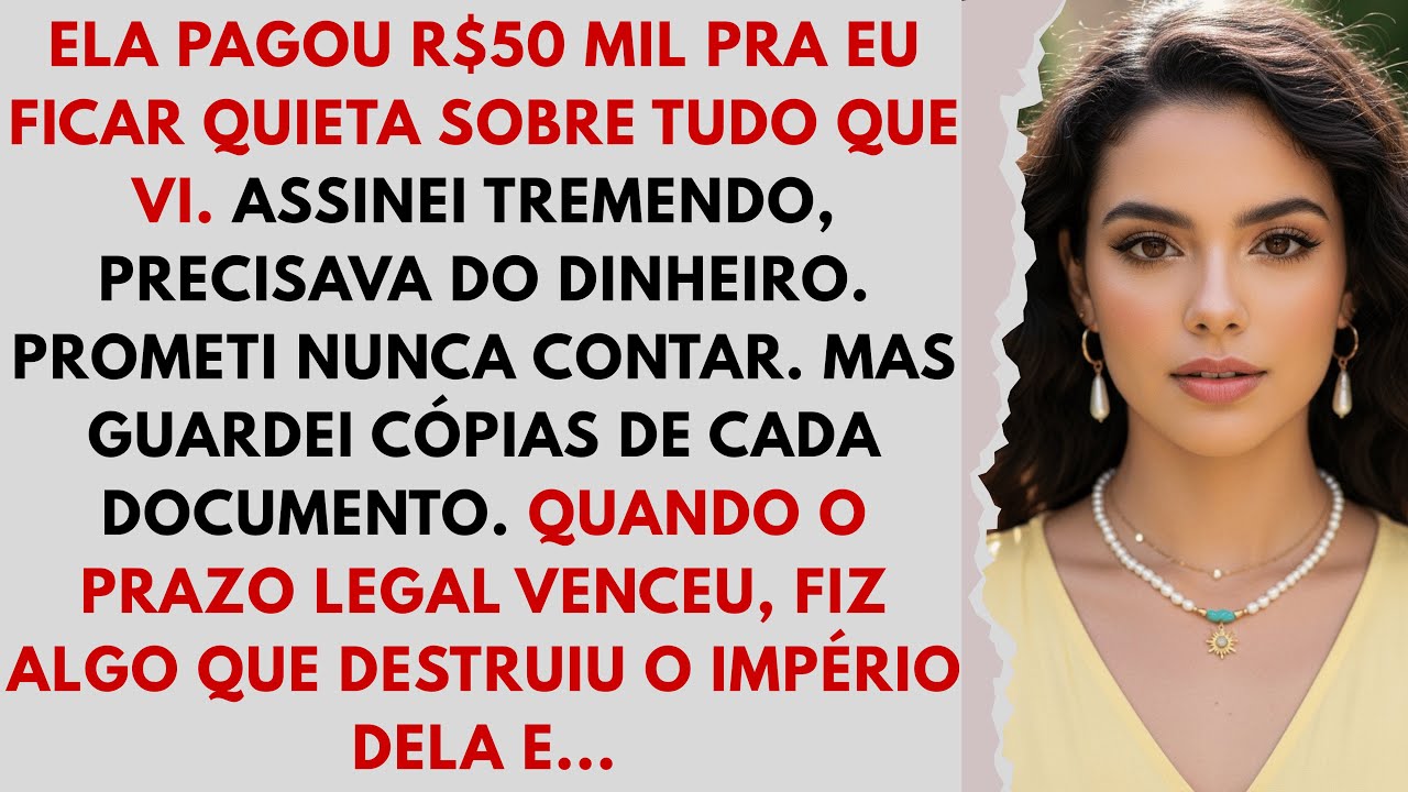 Minha sogra me fez assinar um contrato de silêncio sobre os abusos - então esperei 5 anos e...