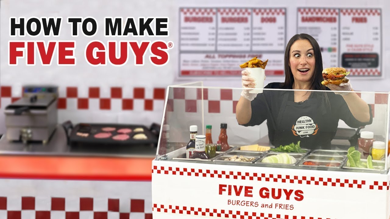 WE OPENED a Five Guys Restaurant 🍔🍟 in our House