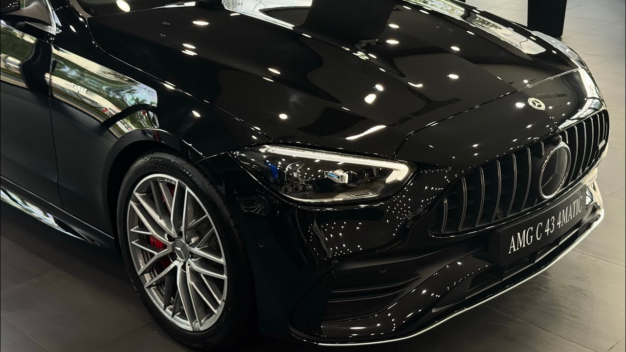 Mercedes AMG C43 giảm giá gần 1 tỷ đồng, lăn bánh hiện tại ngang C300 | Anh Vũ Mercedes Nha Trang