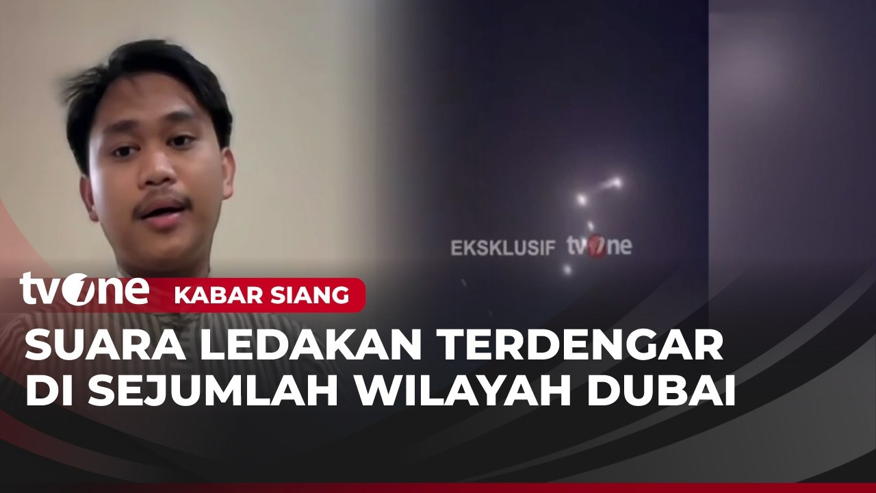 WNI Ceritakan saat Drone Iran Menyerang Bandara Dubai | Kabar Siang