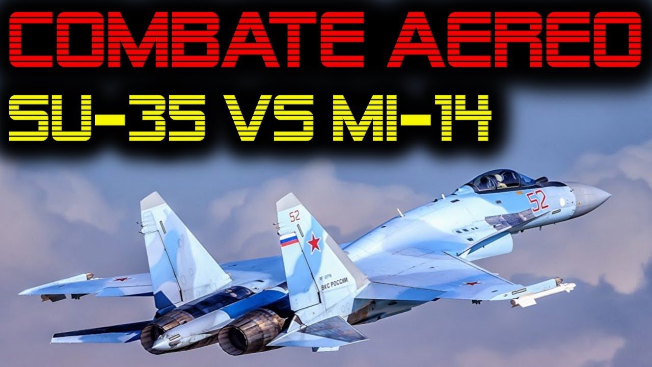 IMPRESIONANTE Combate A&eacute;reo en UCRANIA &ldquo;Caza RUSO VS Helic&oacute;ptero UCRANIANO&rdquo;
