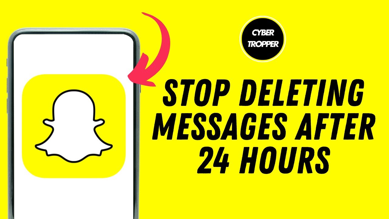 How to Stop Snapchat From Deleting Messages After 24 Hours?