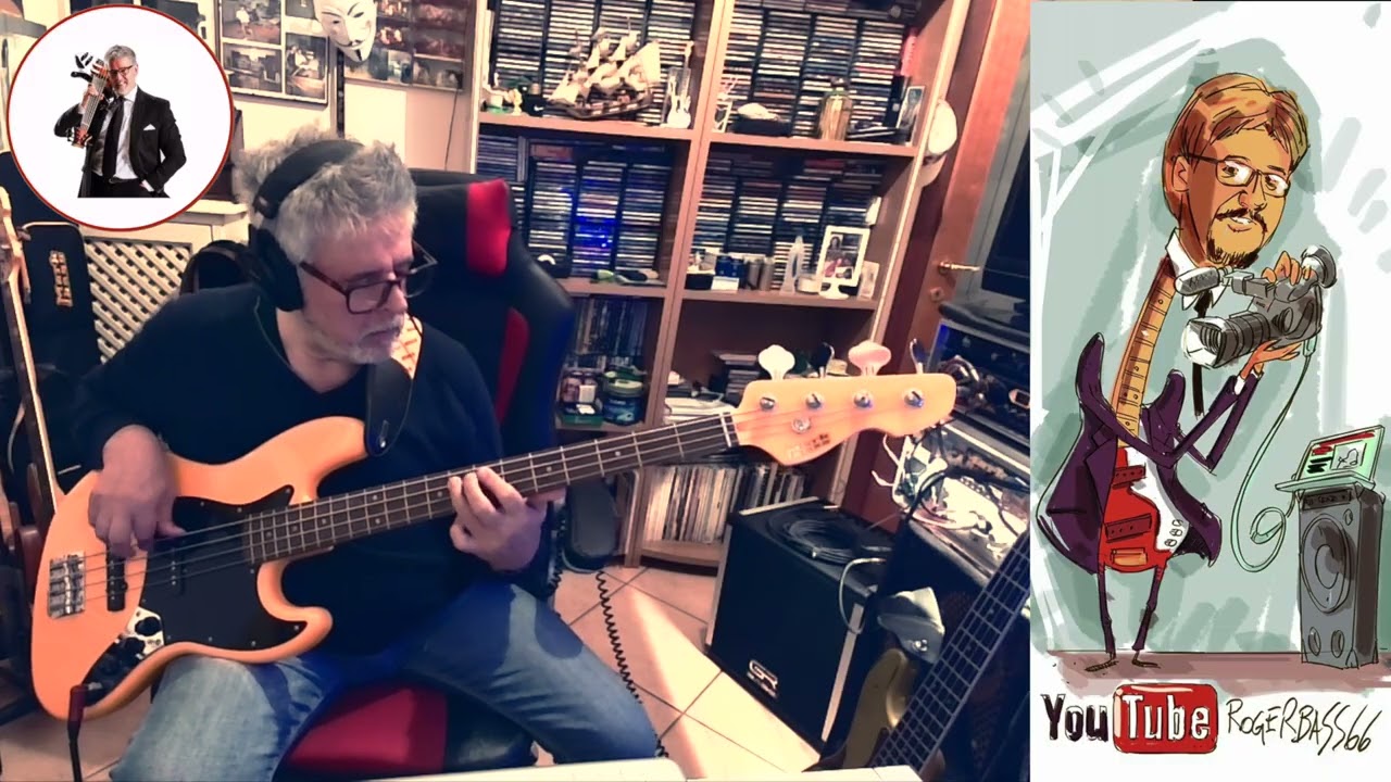 Qualcosa qualcuno (LIVE AT ROYAL ALBERT HALL)- Umberto Tozzi (Personal bass cover) by Rino Conteduca
