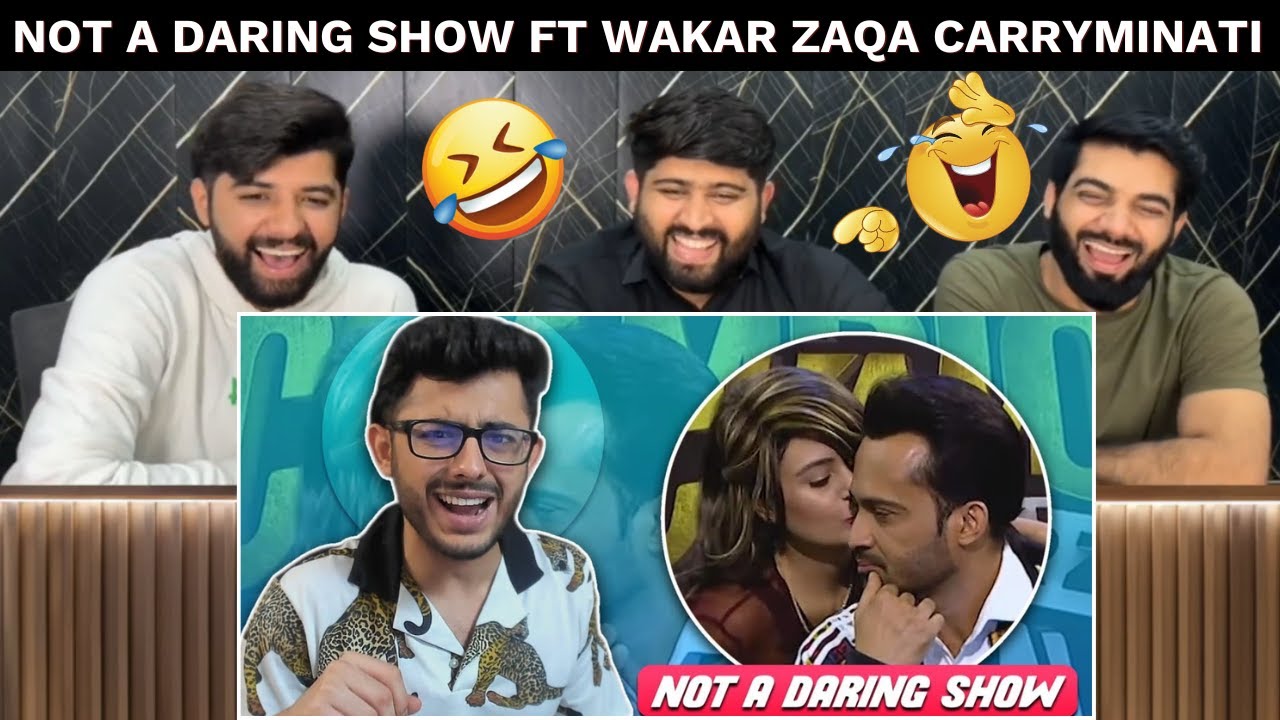 CarryMinati x Wakar Zaqa | NOT A DARING SHOW | Pakistani Reaction 😲