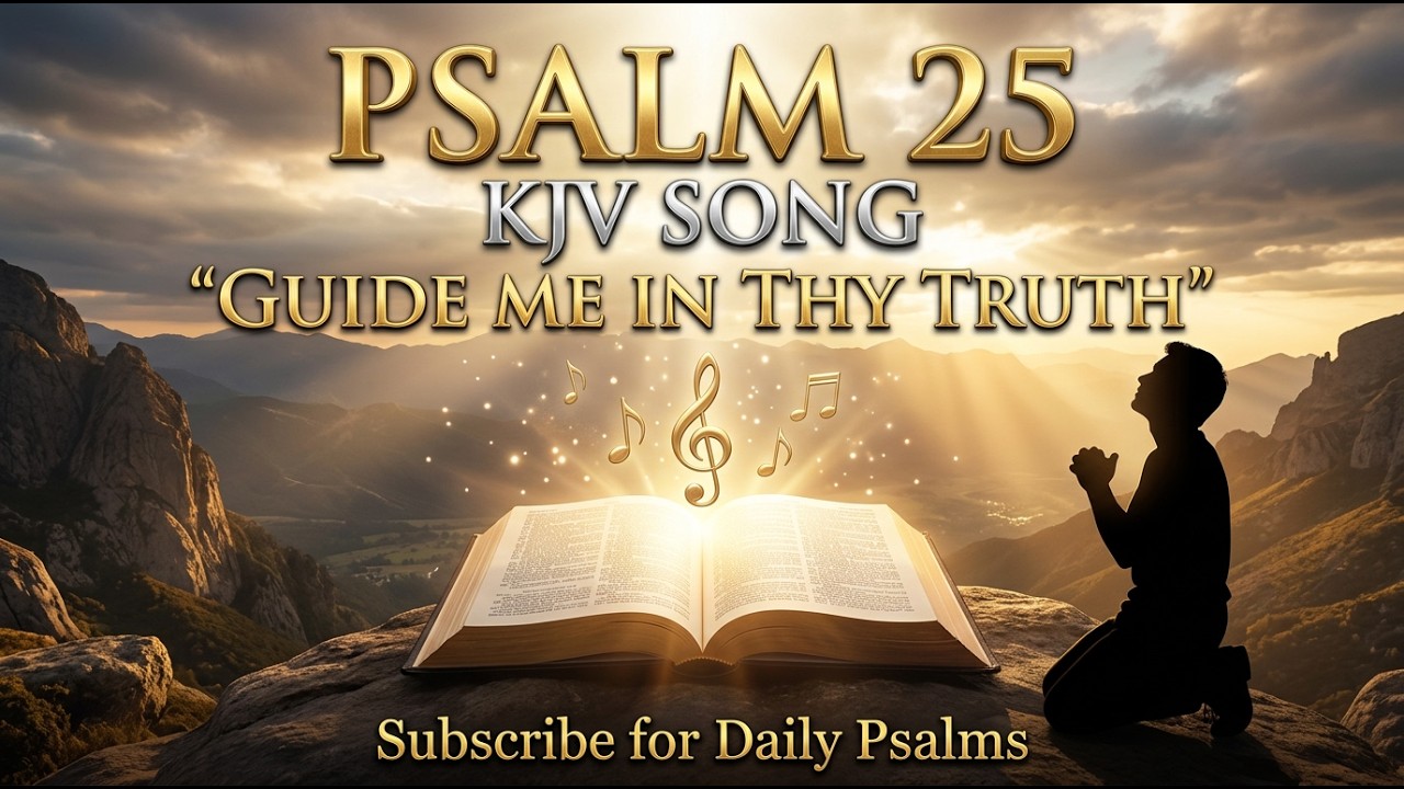 Psalm 25 (KJV) – Unto Thee O Lord Do I Lift Up My Soul | Scripture Worship Song