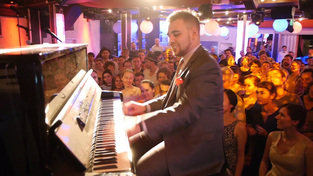 Luca Filastro - Willow Weep For Me & Stealin' Apples. Live at Copenhagen Lindy Exchange
