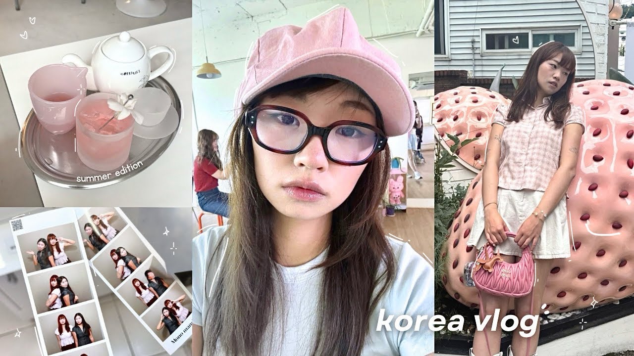 𝜗𝜚 KOREA VLOG: cafe hopping, gangneung day trip, shopping, hangang picnic, shopping, good eats, etc.