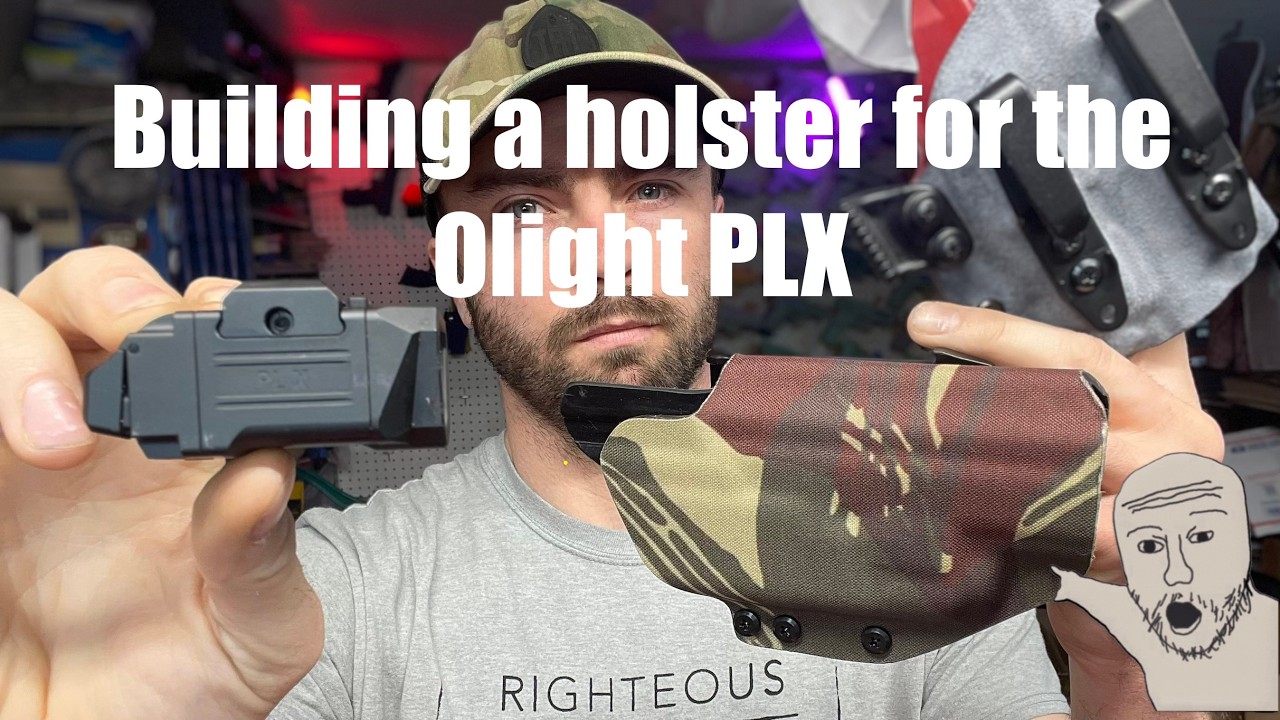 DIY Olight PLX Holster | How To Build a Sidecar Holster