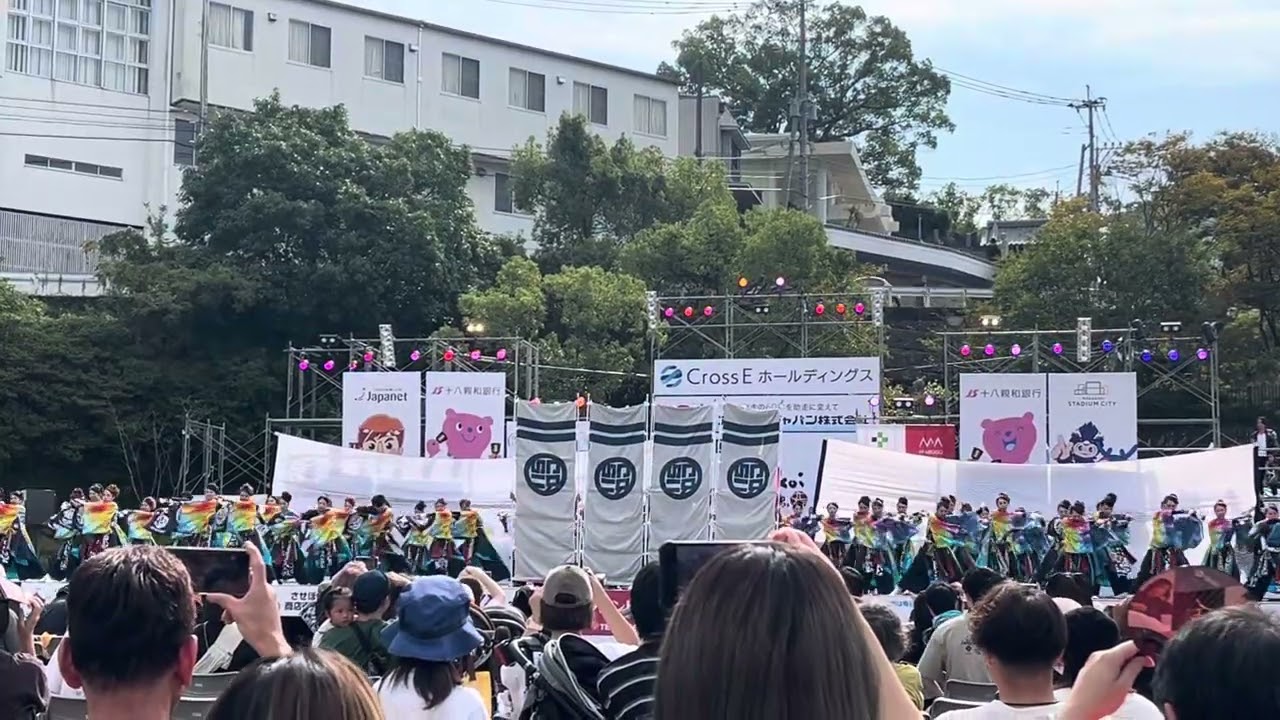 YOSAKOIさせぼ祭り2025名切メインステージ(しんら)