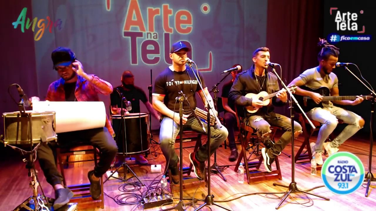 Grupo Aglomerou - Live arte na tela.