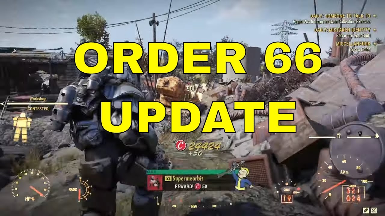 Enclave Order 66 - Fallout 76 Workshop PVP Directive