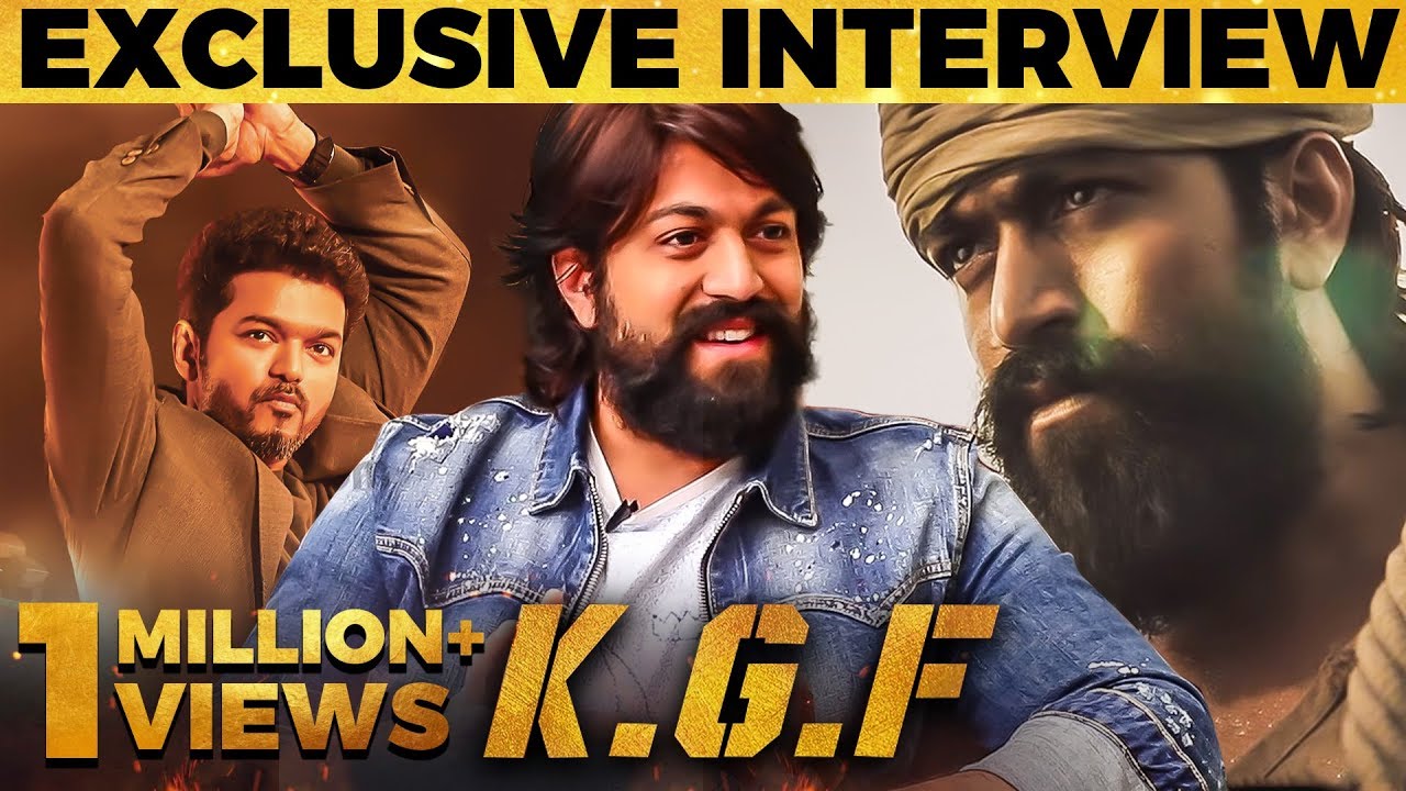 Thalapathy Vijay-னால மட்டும் எப்படி முடியுது ? - KGF Yash First Tamil Interview | MY 408