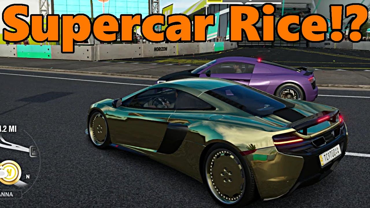 Forza Horizon 3 | RICED OUT SUPERCARS, Multiplayer CHALLENGE