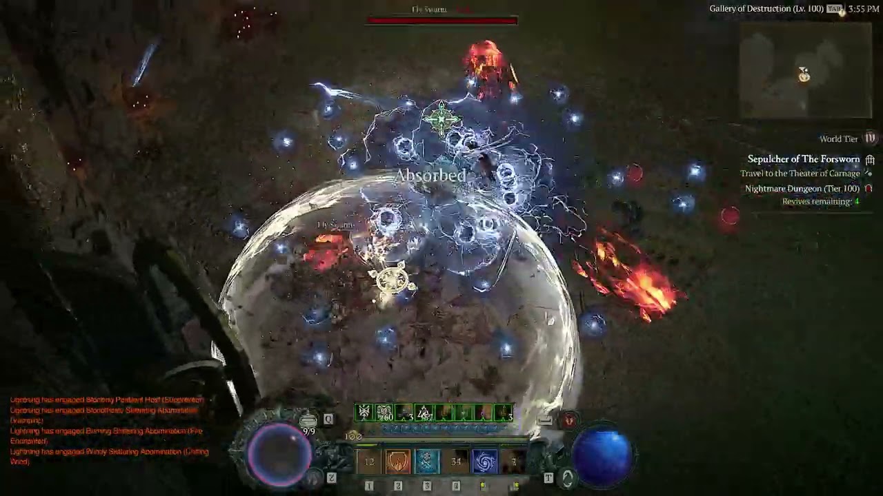 Diablo IV Immortal Sorcerer Ball Lightning NMD100