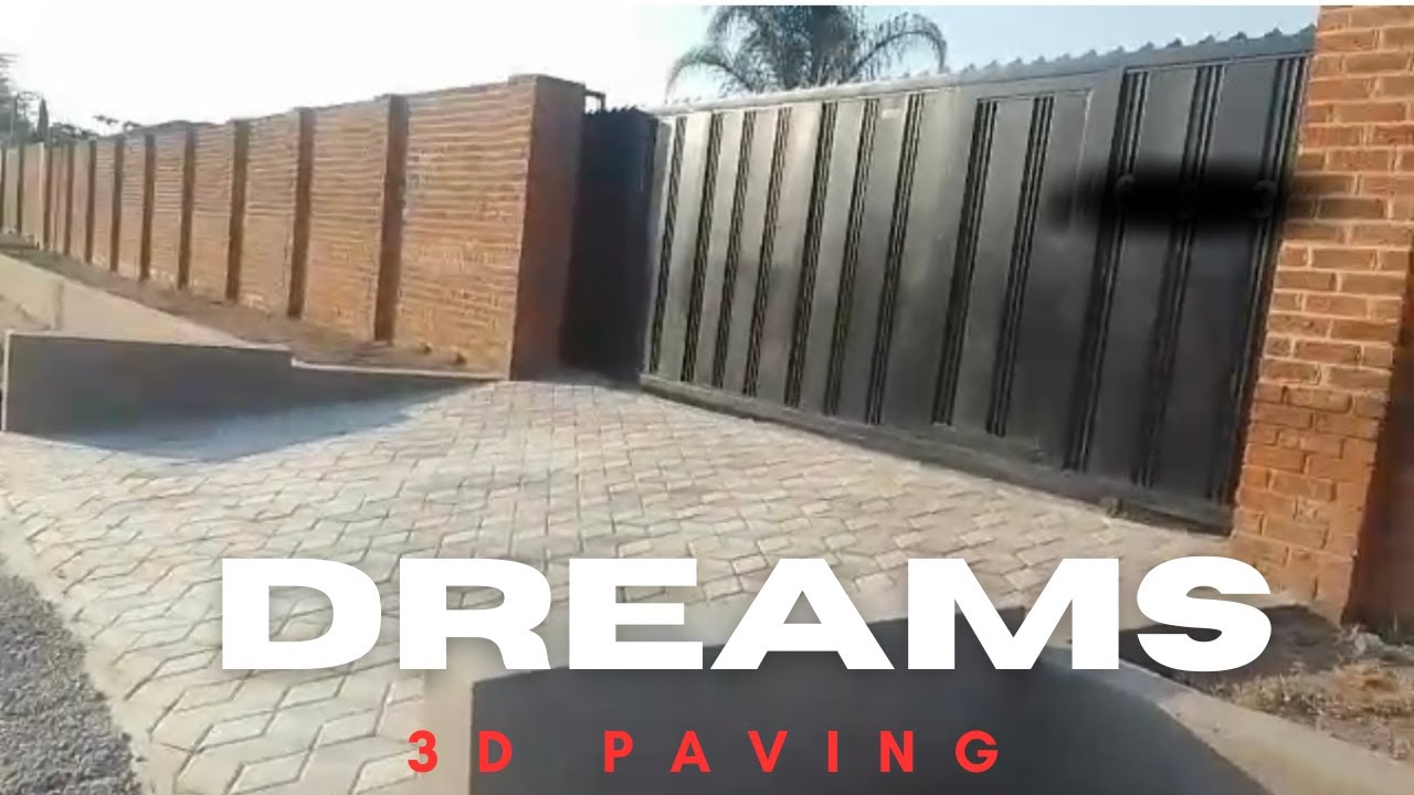 Transforming the Gate Entrance  With 3D Paving