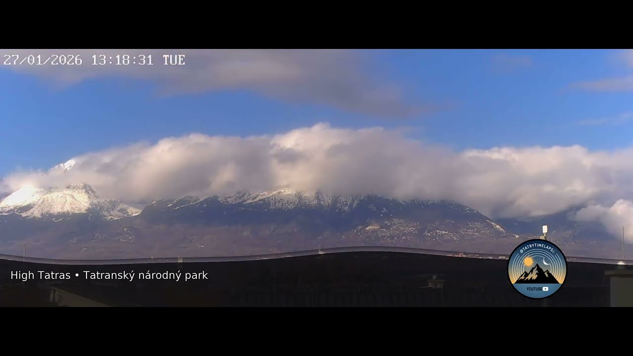 Tatry mountains Timelapse – 2026-01-27