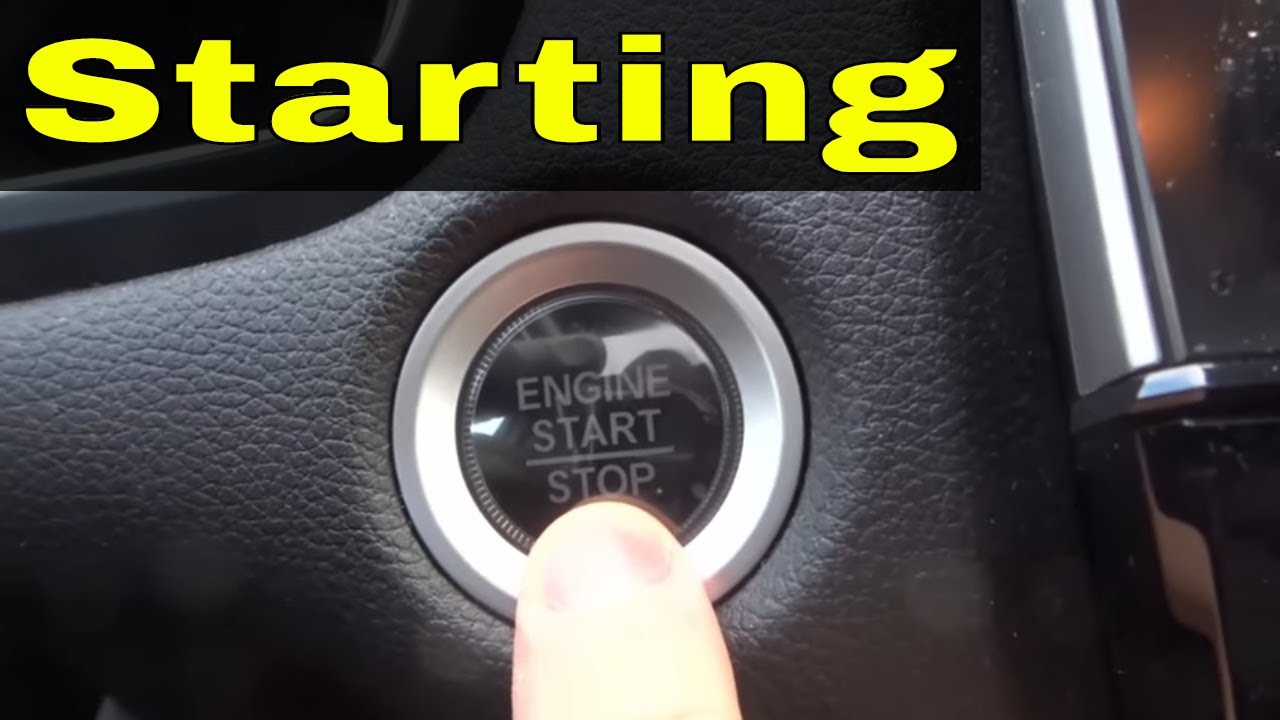 Starting And Turning Off The Engine-Driving Lesson