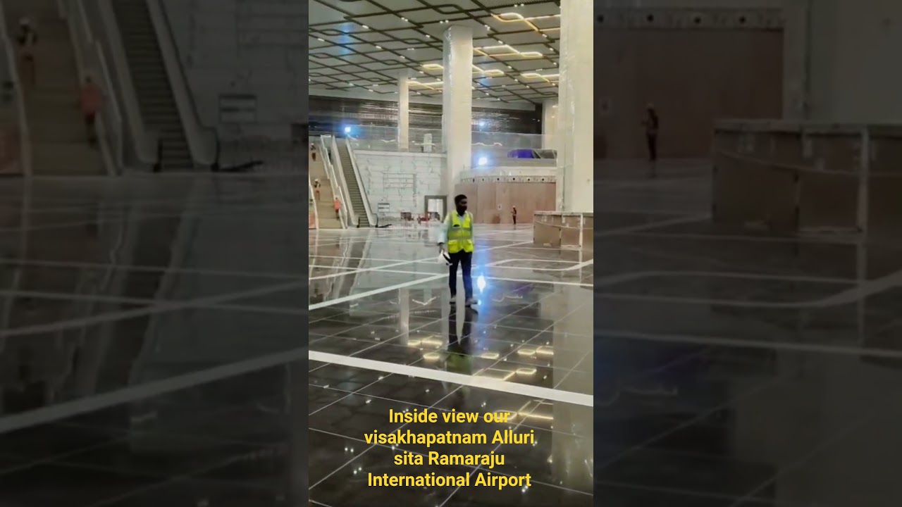 Just wow😍 vizag Alluri sita Ramaraju International Airport
