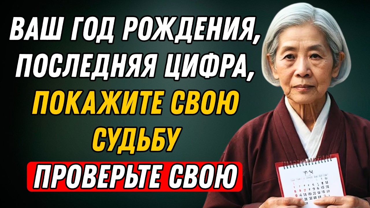 Что означает последняя цифра вашего года рождения? Вы будете в шоке!