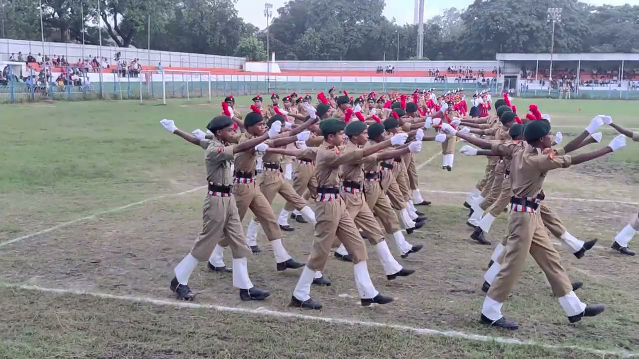 15 August pared CISF, NCC Burnpur boys, River side Burnpur stadium