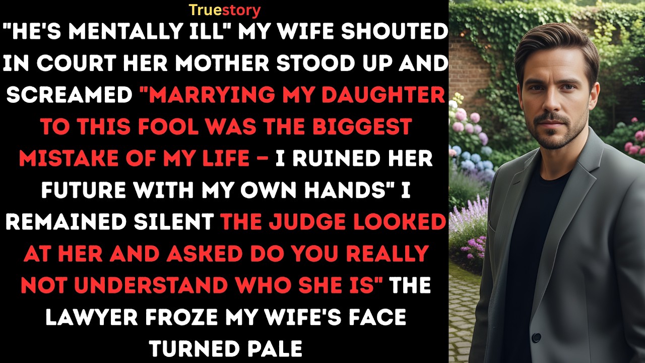 My Wife Called Me Mentally Broken in Court. Then the Judge Asked Her One Question That Changed...