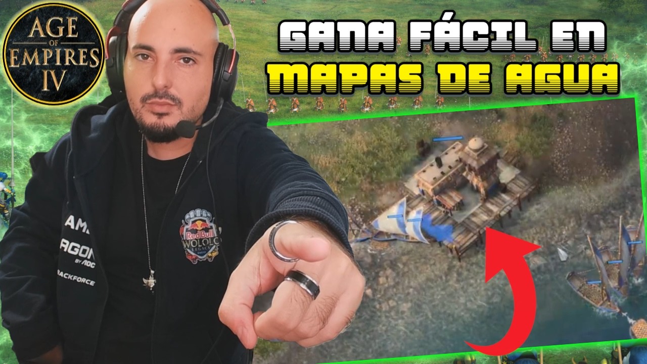 BUILD ORDER de TUGHLAQ para mapas de AGUA en AOE4 🫡