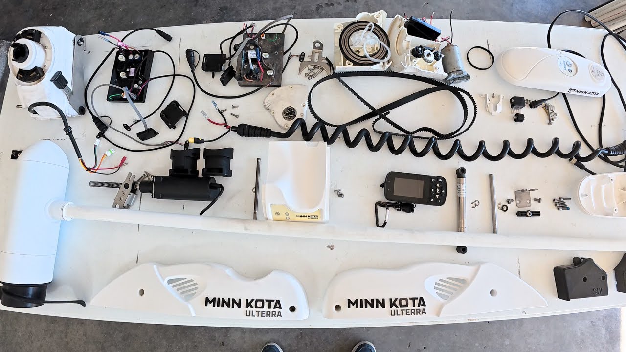 Сборка и программирование троллингового мотора Minnkota Ulterra