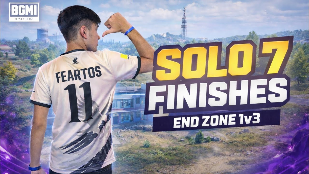 SCRIMS DOMINATION 🔥 | Solo 7 Kills + 1v3 END ZONE WWCD | 82 POINTS #1 | FeartosXD