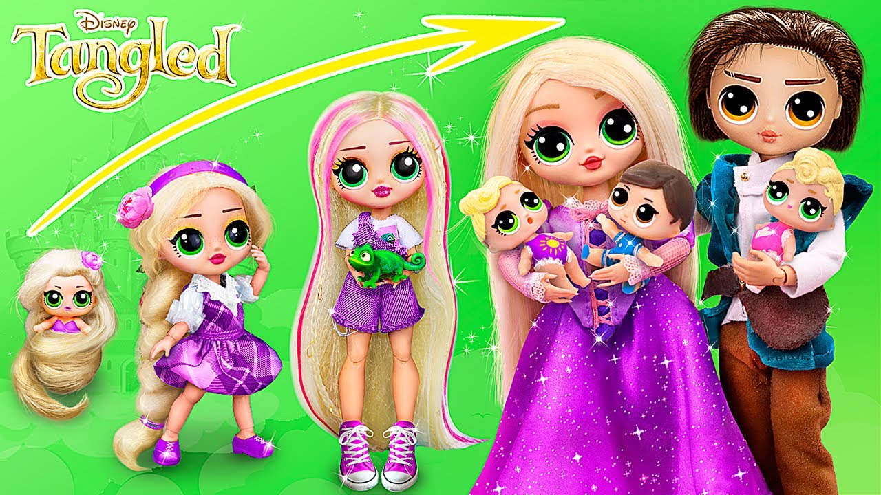 Tangled: Rapunzel's New Adventures! 31 DIYs for LOL OMG