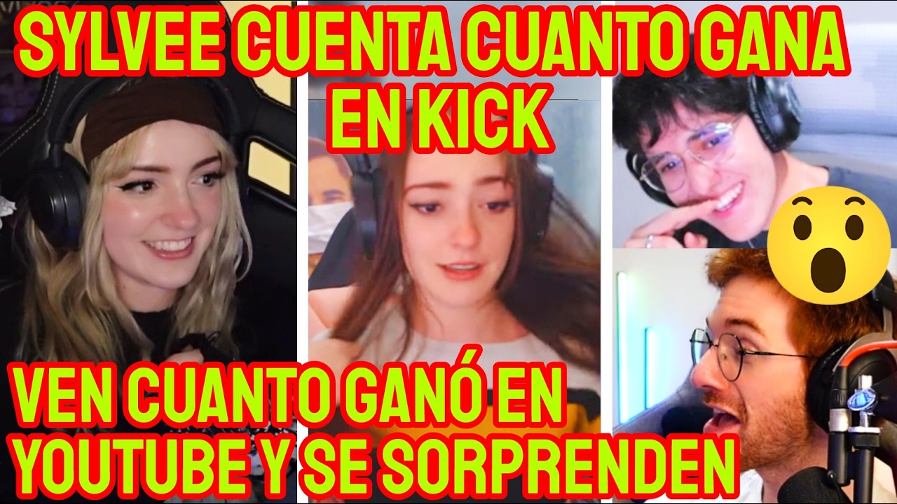 Sylvee les dice a Soarinng y Conter cuanto ganó en YT + revela cuanto gana en Kick aproximadamente