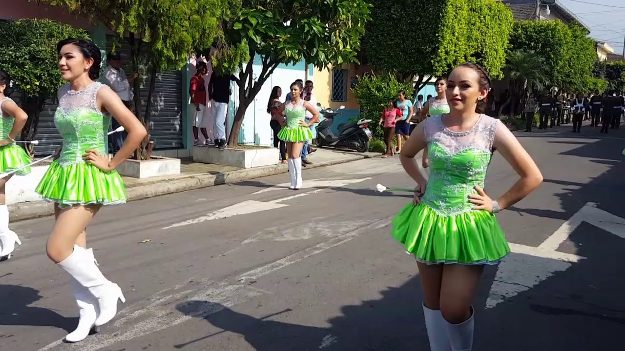 Desfile del 15 de septiembre de de Nueva Concepcion 2017 El Salvador