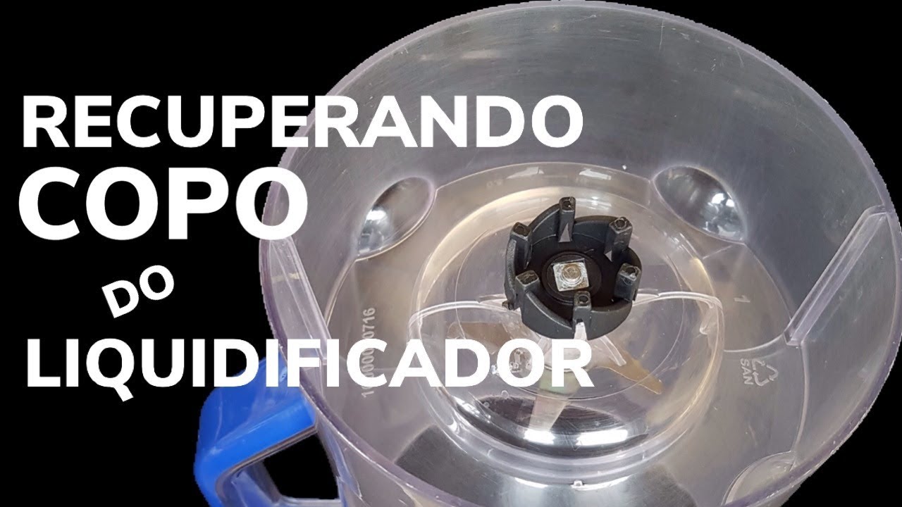 COMO RECUPERAR COPO DE LIQUIDIFICADOR, COMO TROCAR O ARRASTE DO COPO DO LIQUIDIFICADOR MONDIAL