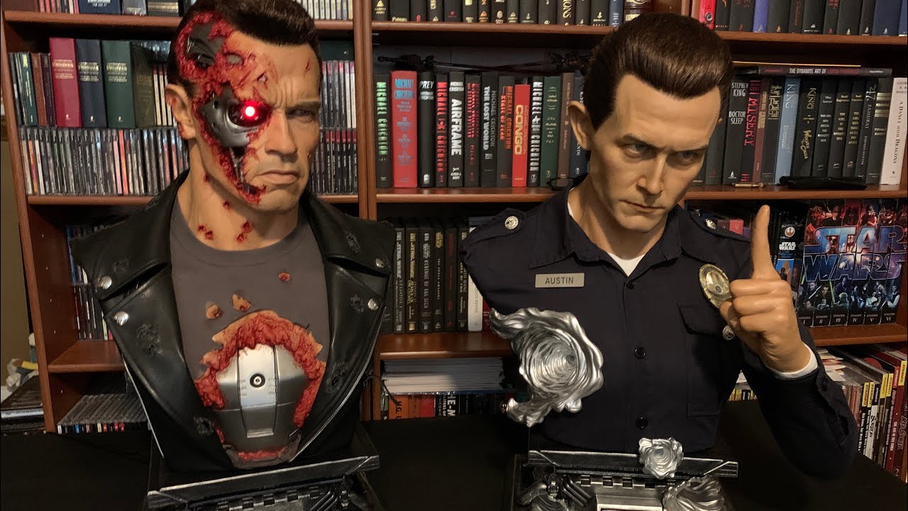 Queen Studios T-1000 Terminator Life Size Bust Review
