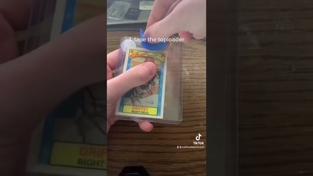 How I Package Sports Cards | eBay Sports Card Seller | Packaging Cheap Baseball Card