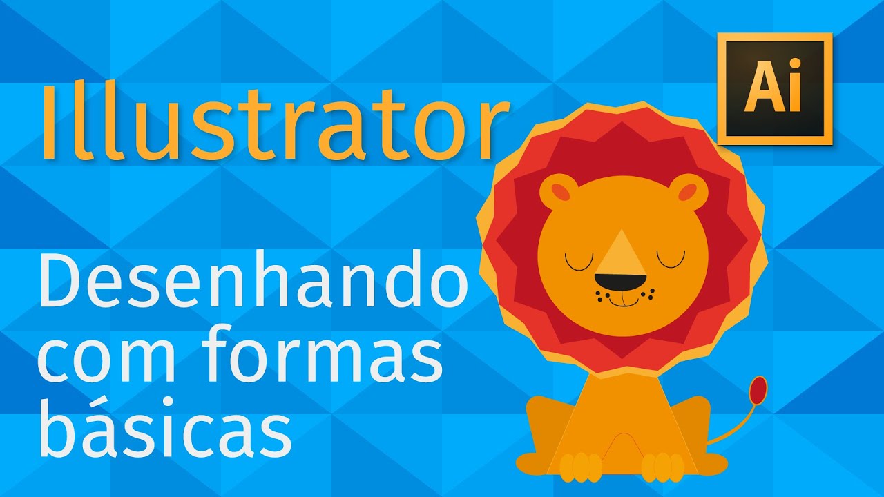 [Illustrator]Aprenda a desenhar com formas básicas no Illustrator [Level:Easy] | Pedro Jordan