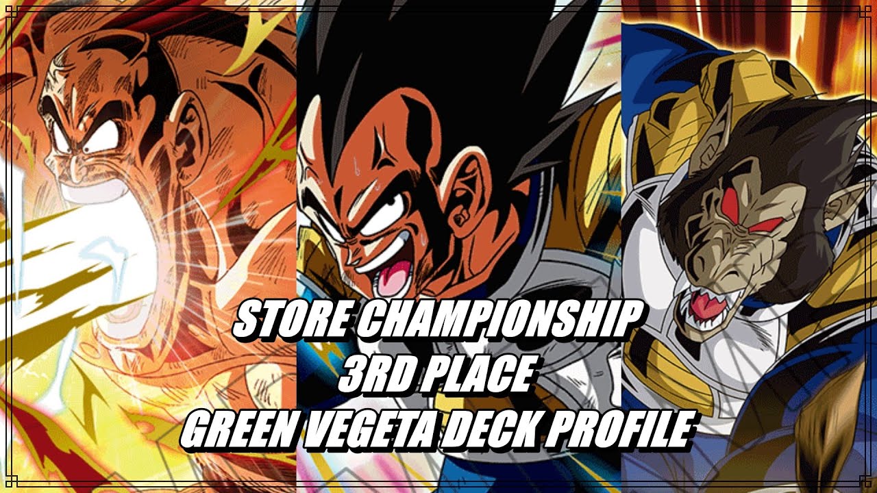 3-Е МЕСТО В ЧЕМПИОНАТЕ МАГАЗИНА Dragonball Fusion World. Профиль колоды Green Vegeta.